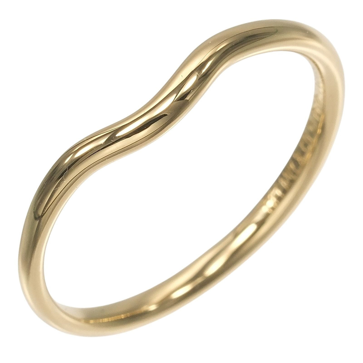 Tiffany & Co Curved Band Gold Ring