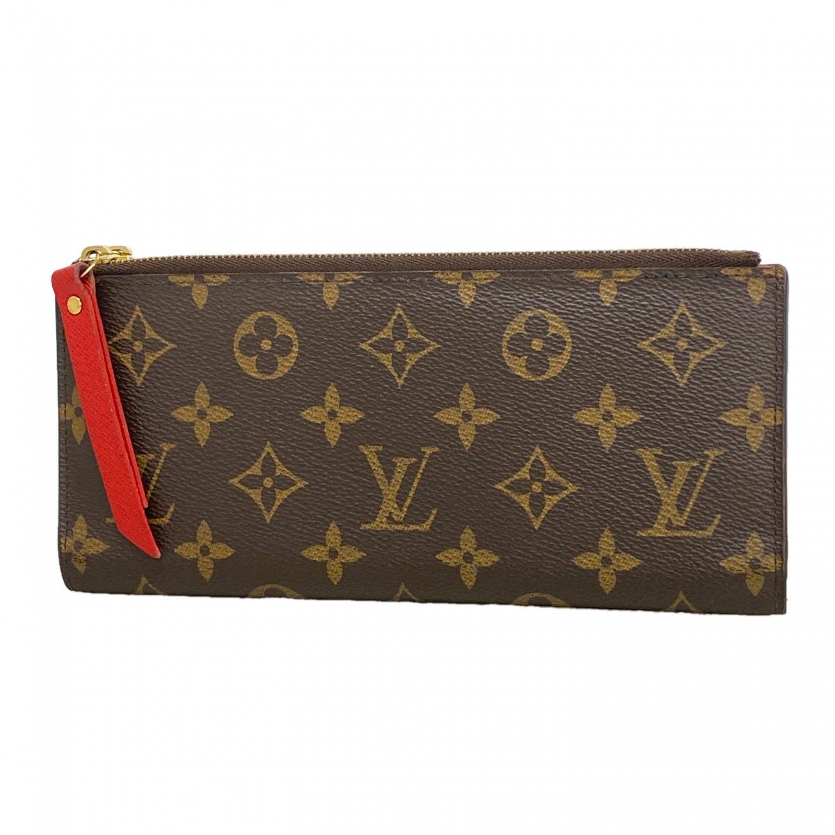 Louis Vuitton Wallet Monogram Portefeuille Adele Coquelicot