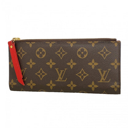 Louis Vuitton Wallet Monogram Portefeuille Adele Coquelicot
