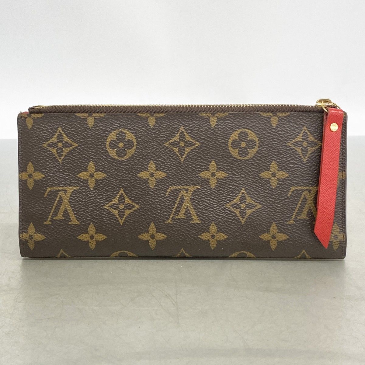 Louis Vuitton Wallet Monogram Portefeuille Adele Coquelicot — view 9