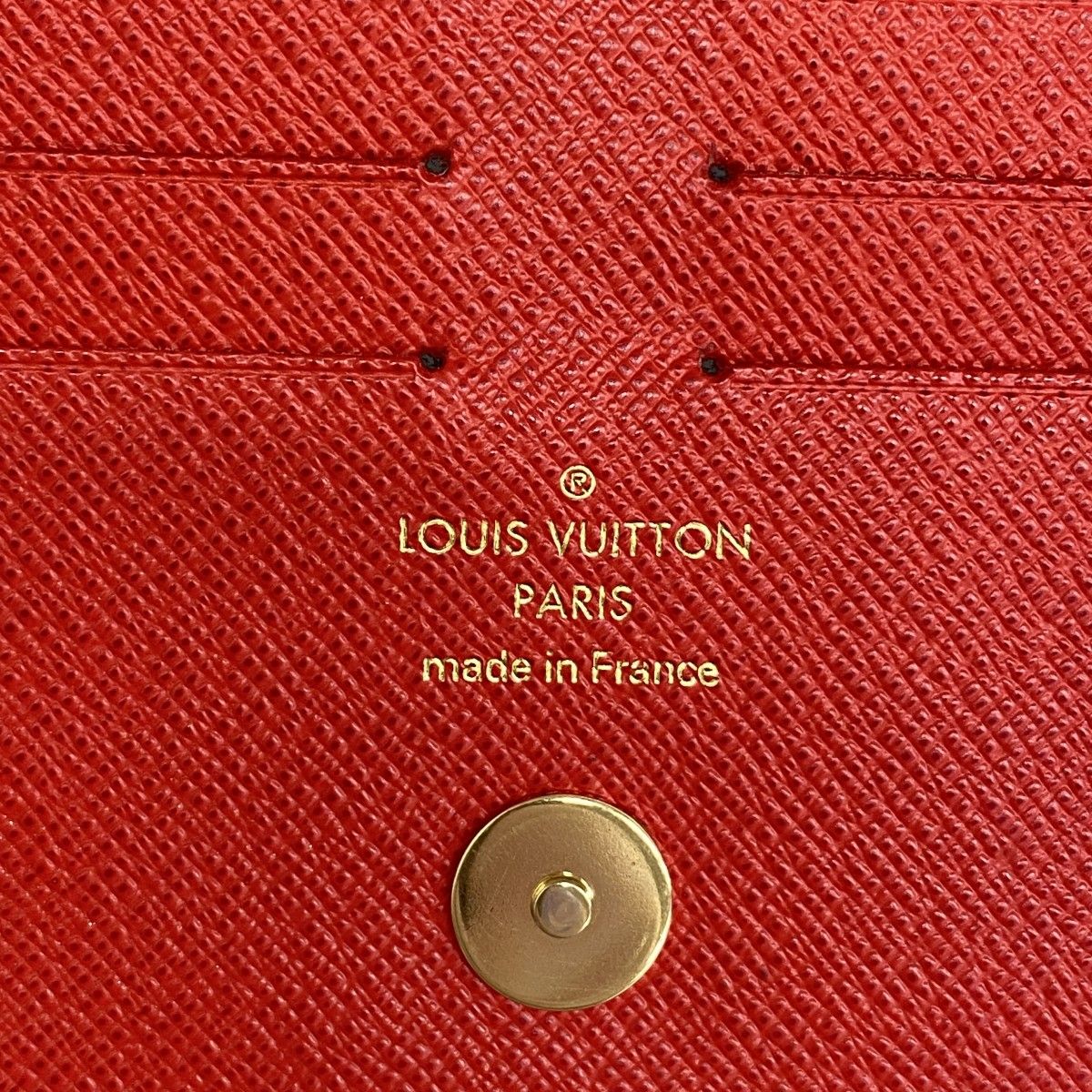 Louis Vuitton Wallet Monogram Portefeuille Adele Coquelicot — view 4