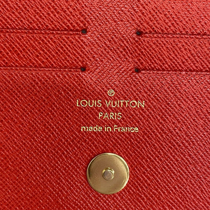 Louis Vuitton Wallet Monogram Portefeuille Adele Coquelicot — view 4