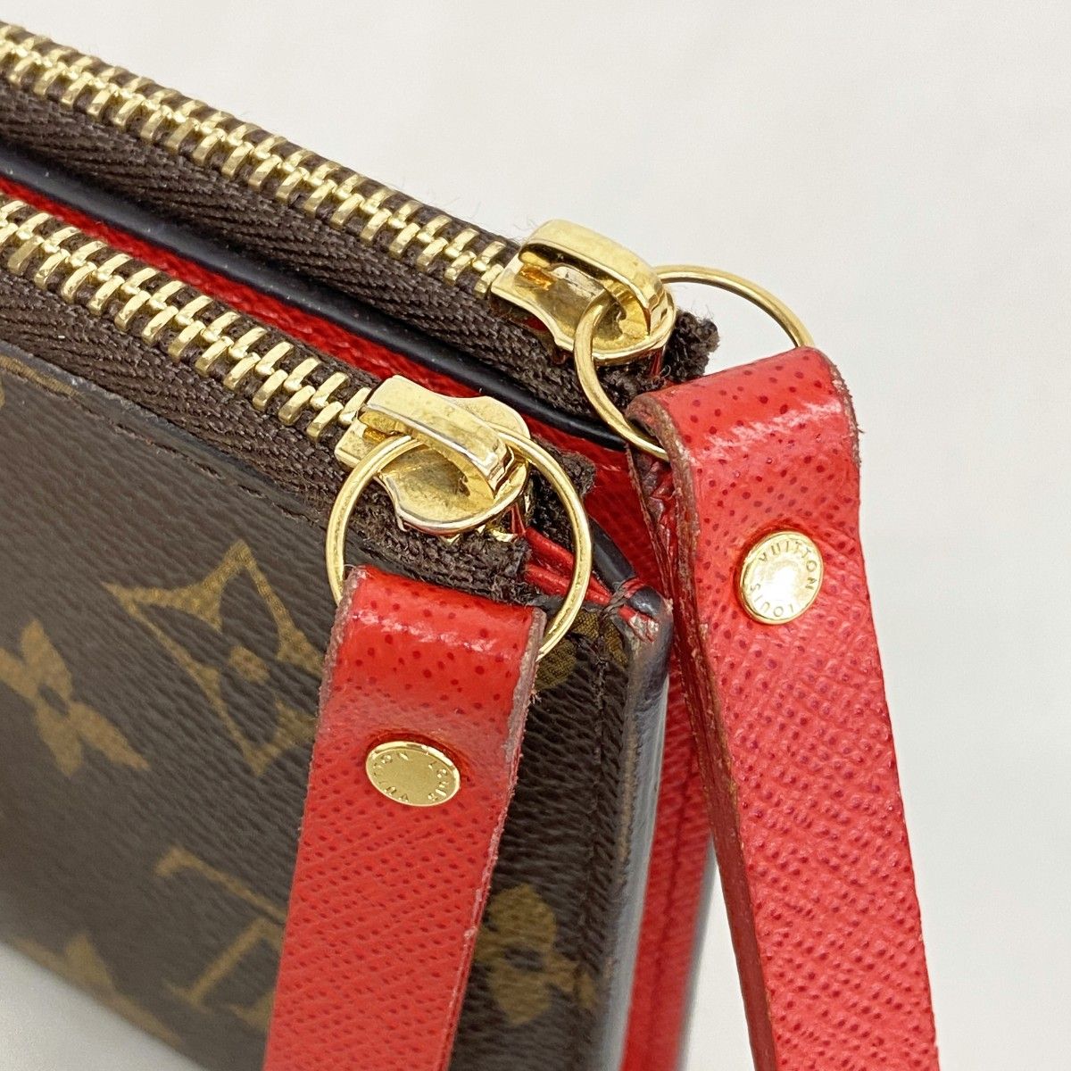 Louis Vuitton Wallet Monogram Portefeuille Adele Coquelicot — view 7