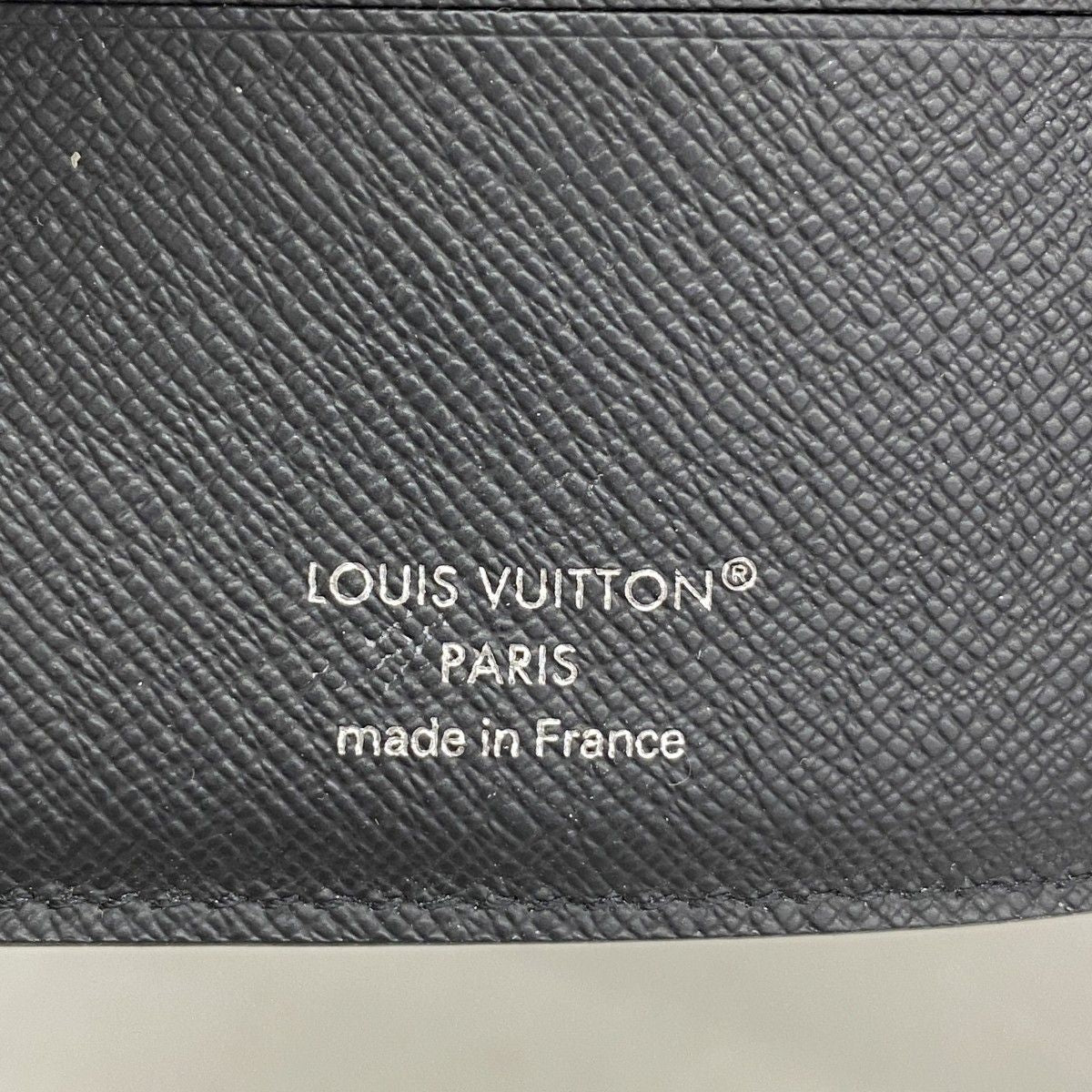Louis Vuitton Wallet Monogram Eclipse Portefeuille Marco NM Black — view 4