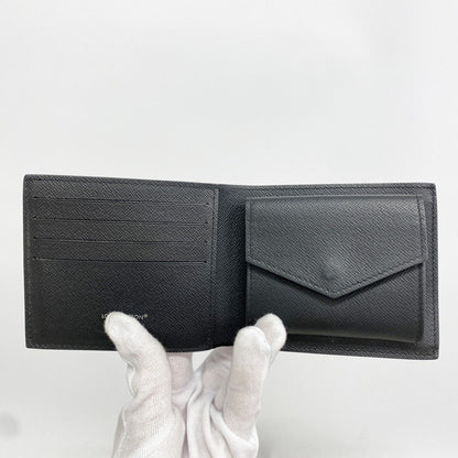 Louis Vuitton Wallet Monogram Eclipse Portefeuille Marco NM Black — view 3