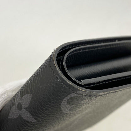 Louis Vuitton Wallet Monogram Eclipse Portefeuille Marco NM Black — view 6