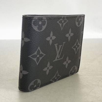 Louis Vuitton Wallet Monogram Eclipse Portefeuille Marco NM Black — view 2