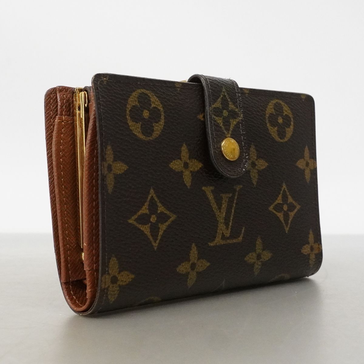 Louis Vuitton Wallet Monogram Porte-Monnaie Vier Viennois Brown — view 2