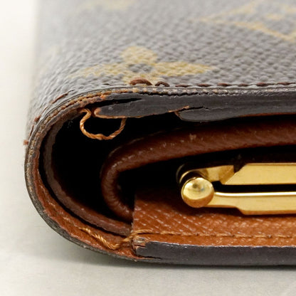 Louis Vuitton Wallet Monogram Porte-Monnaie Vier Viennois Brown — view 6