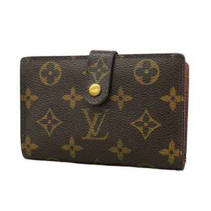 Louis Vuitton Wallet Monogram Porte-Monnaie Vier Viennois Brown