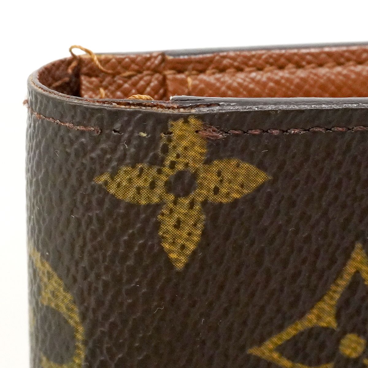 Louis Vuitton Wallet Monogram Porte-Monnaie Vier Viennois Brown — view 7