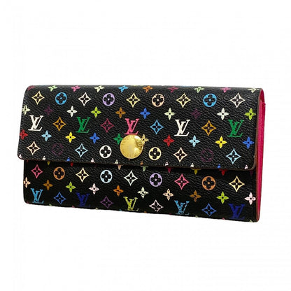 Louis Vuitton Wallet Monogram Multicolor Portefeuille Sarah Noir Grenade