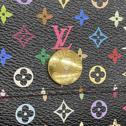 Louis Vuitton Wallet Monogram Multicolor Portefeuille Sarah Noir Grenade — view 8