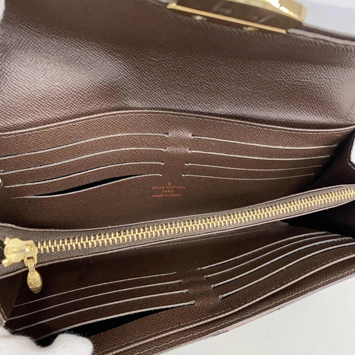 Louis Vuitton Wallet Damier Portefeuille Sistine Ebene — view 3