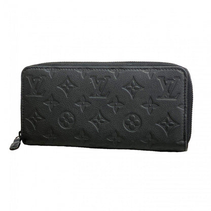 Louis Vuitton Wallet Monogram Shadow Zippy Horizontal Black