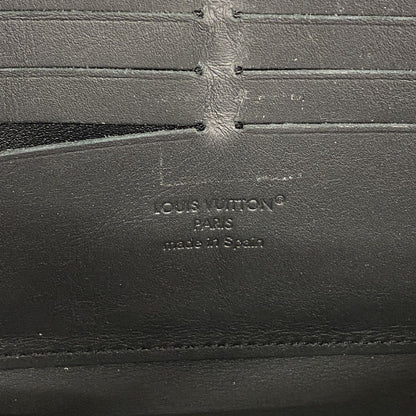 Louis Vuitton Wallet Monogram Shadow Zippy Horizontal Black — view 4