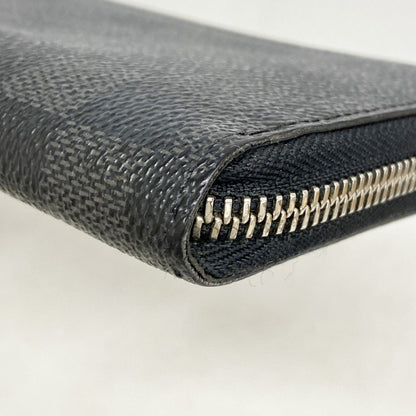 Louis Vuitton Wallet Damier Graphite Zippy Vertical Black — view 5
