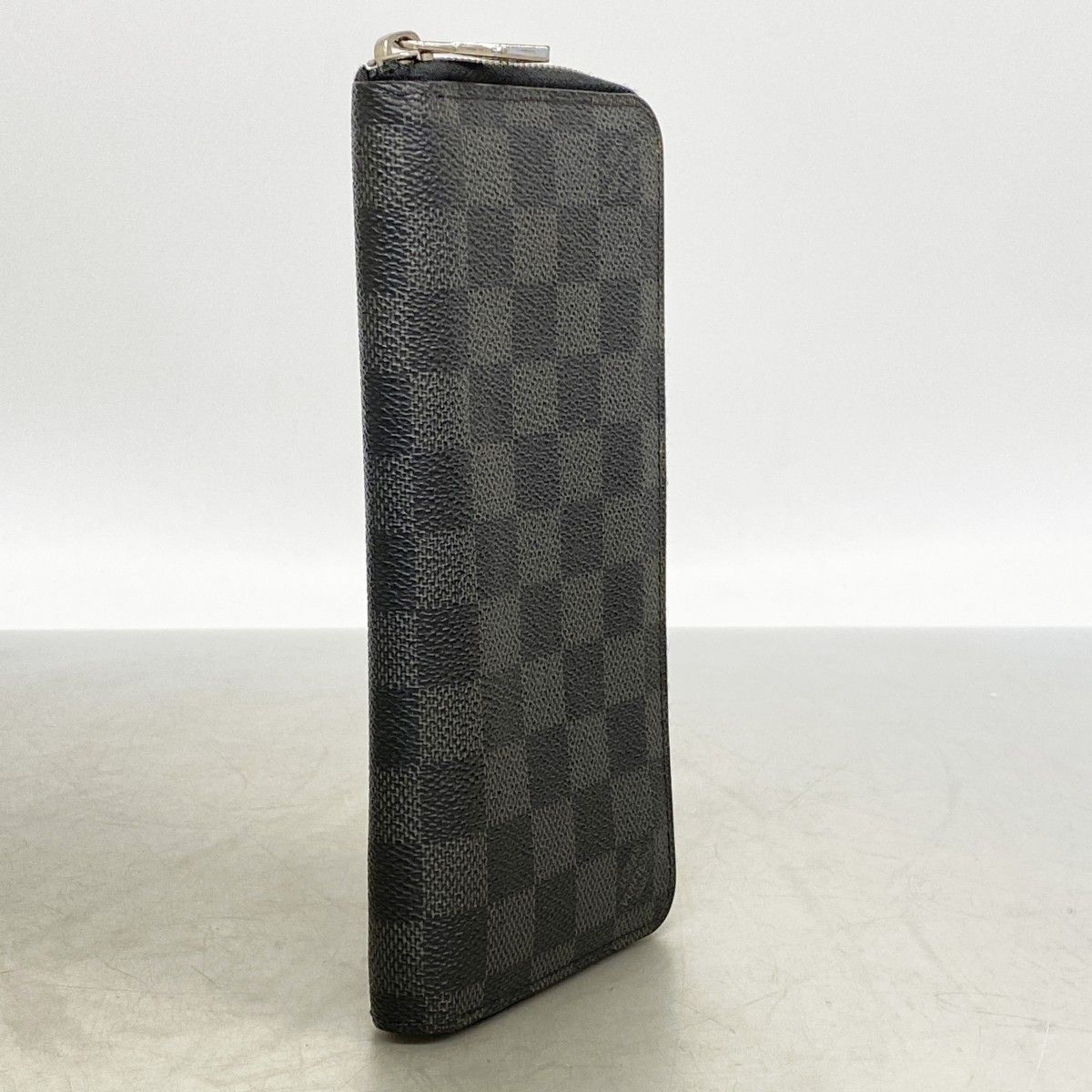 Louis Vuitton Wallet Damier Graphite Zippy Vertical Black — view 2