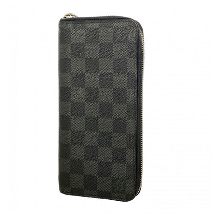 Louis Vuitton Wallet Damier Graphite Zippy Vertical Black