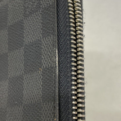 Louis Vuitton Wallet Damier Graphite Zippy Vertical Black — view 6