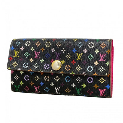 Louis Vuitton Wallet Monogram Multicolor Portefeuille Sarah Noir Grenade