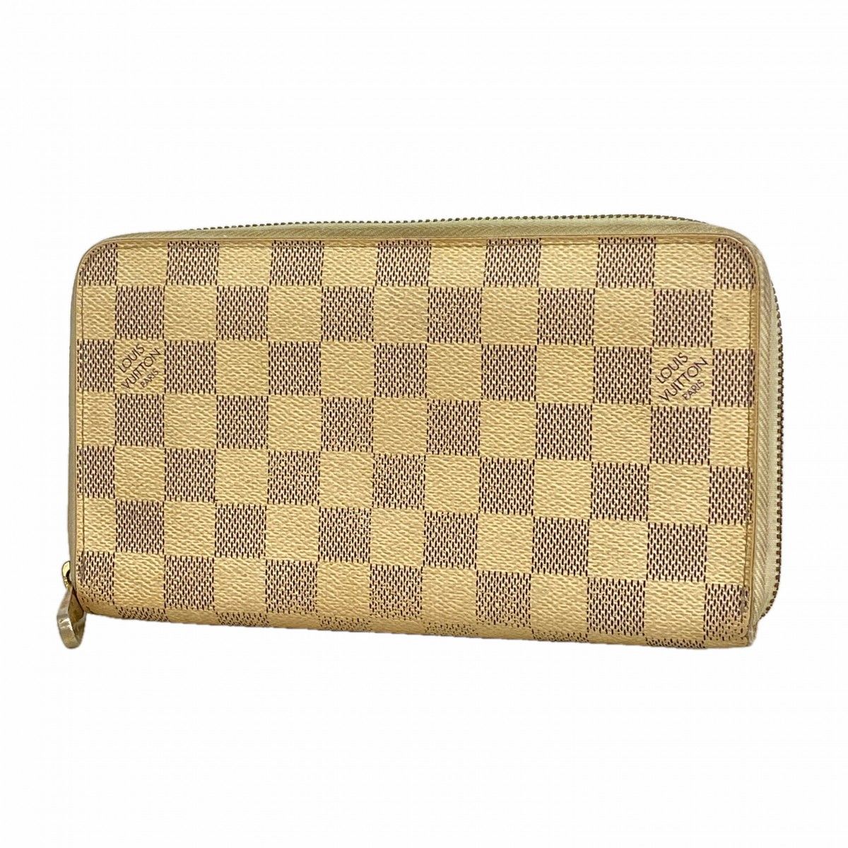Louis Vuitton Wallet Damier Azur Zippy Organizer White
