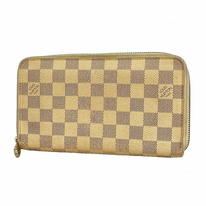 Louis Vuitton Wallet Damier Azur Zippy Organizer White