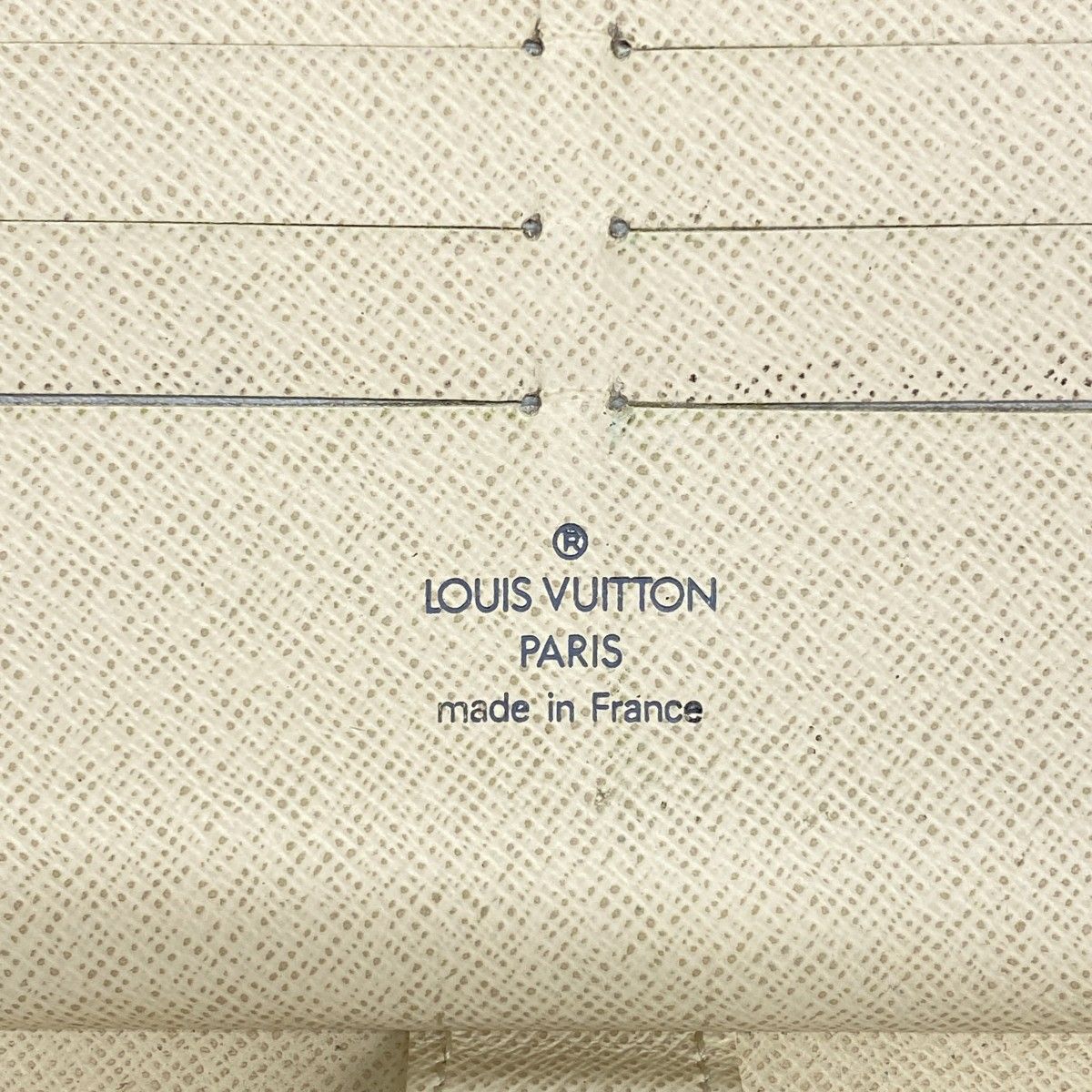 Louis Vuitton Wallet Damier Azur Zippy Organizer White — view 4