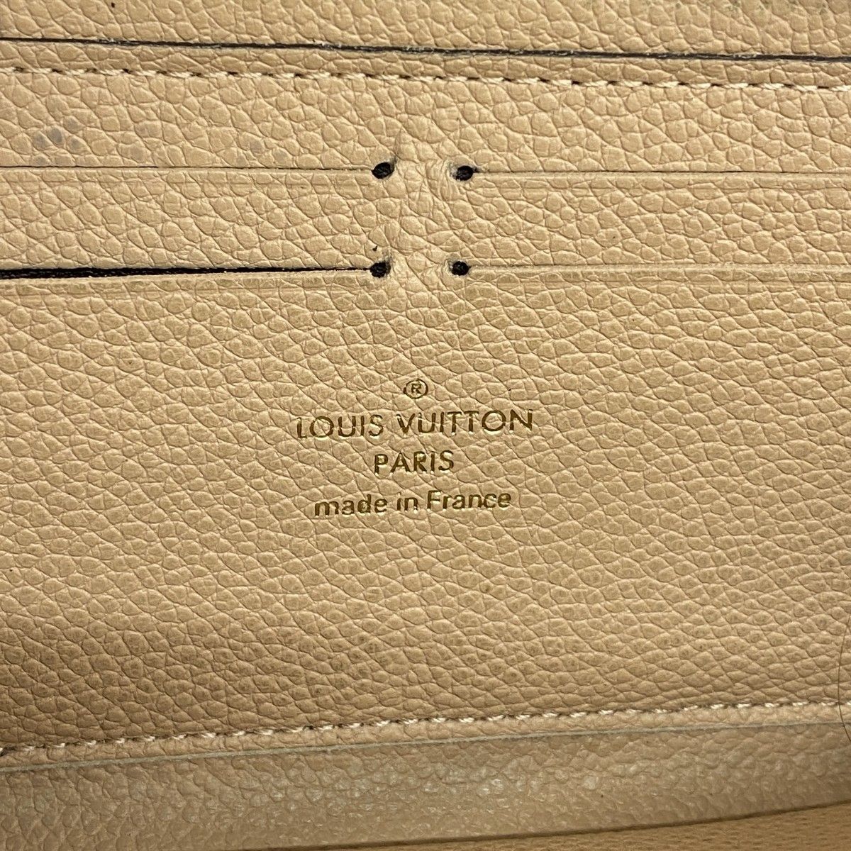 Louis Vuitton Wallet Monogram Empreinte Portefeuille Clemence Dune — view 4