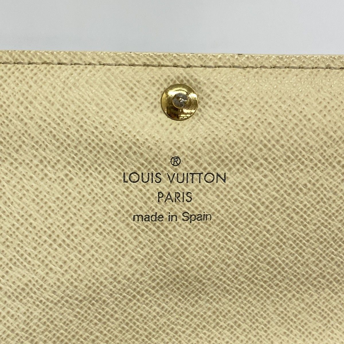 Louis Vuitton Wallet Damier Azur Portefeuille Sarah White — view 4