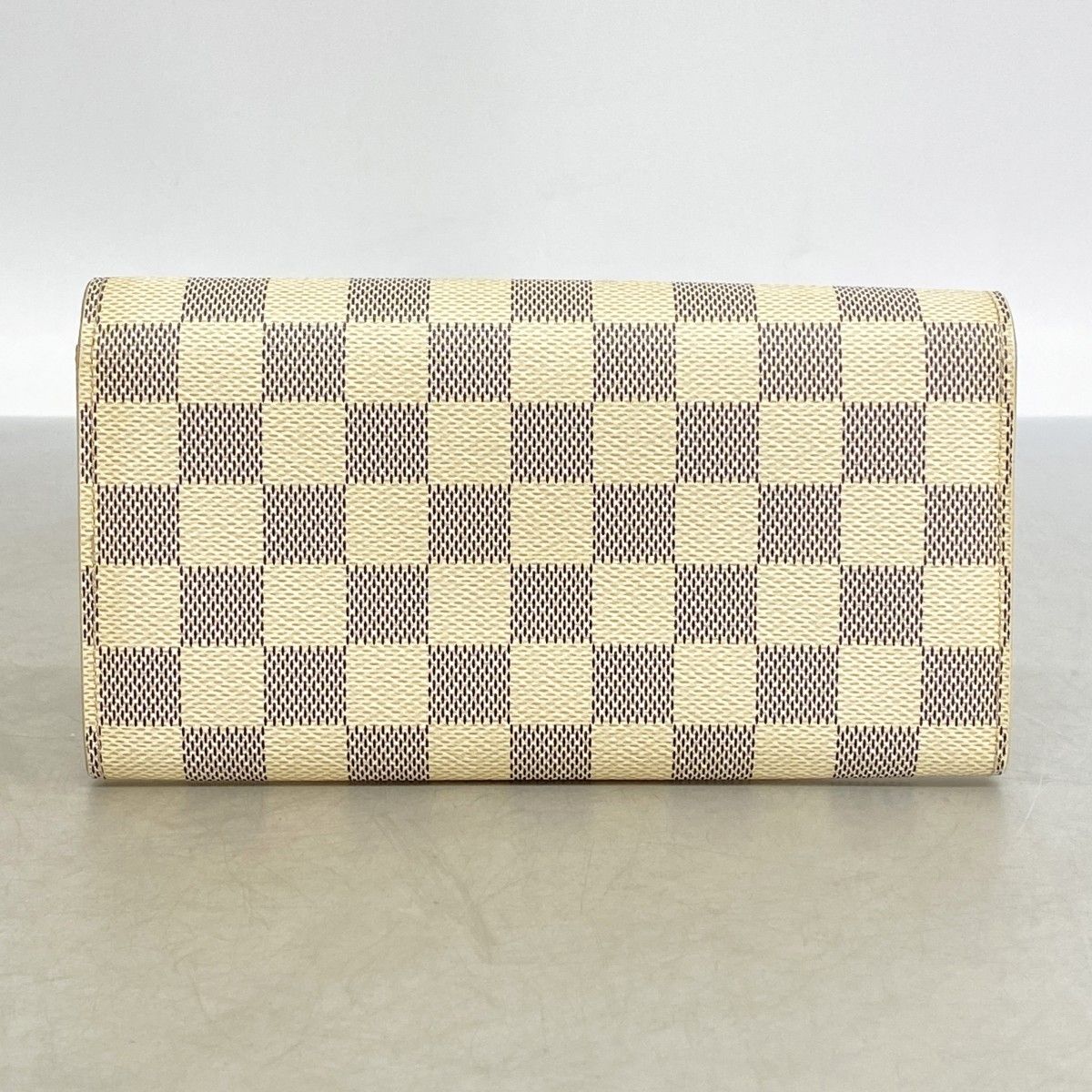 Louis Vuitton Wallet Damier Azur Portefeuille Sarah White — view 9