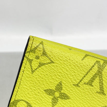 Louis Vuitton Trifold Wallet Taigarama Discovery Compact Jaune — view 6
