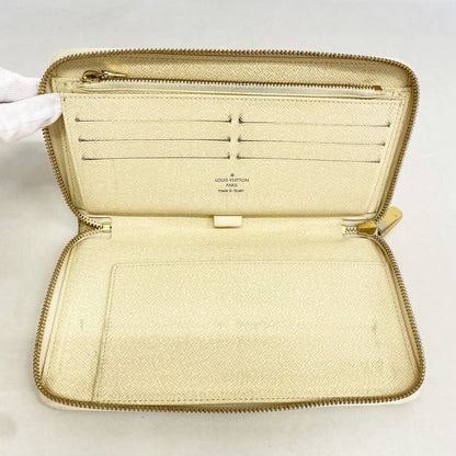 Louis Vuitton Wallet Damier Azur Zippy Organizer White — view 3