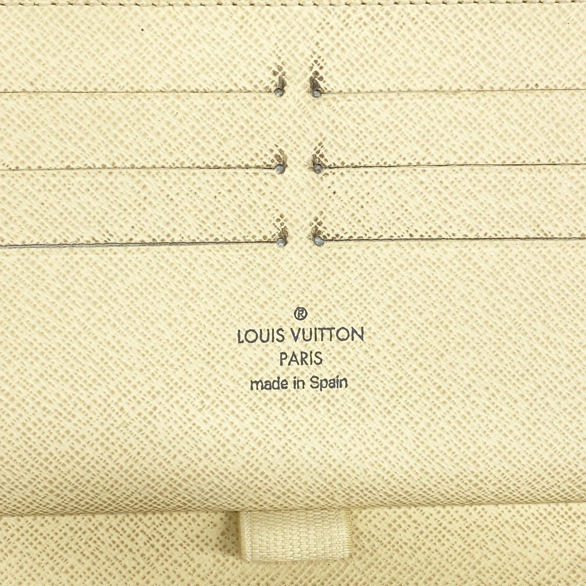 Louis Vuitton Wallet Damier Azur Zippy Organizer White — view 4