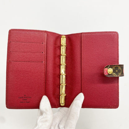 Louis Vuitton Notebook Cover Monogram Cherry Agenda PM Black Cles — view 3