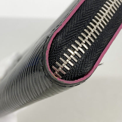 Louis Vuitton Wallet Epi Zippy Noir Hot Pink — view 5