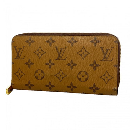 Louis Vuitton Wallet Monogram Reverse Zippy Brown