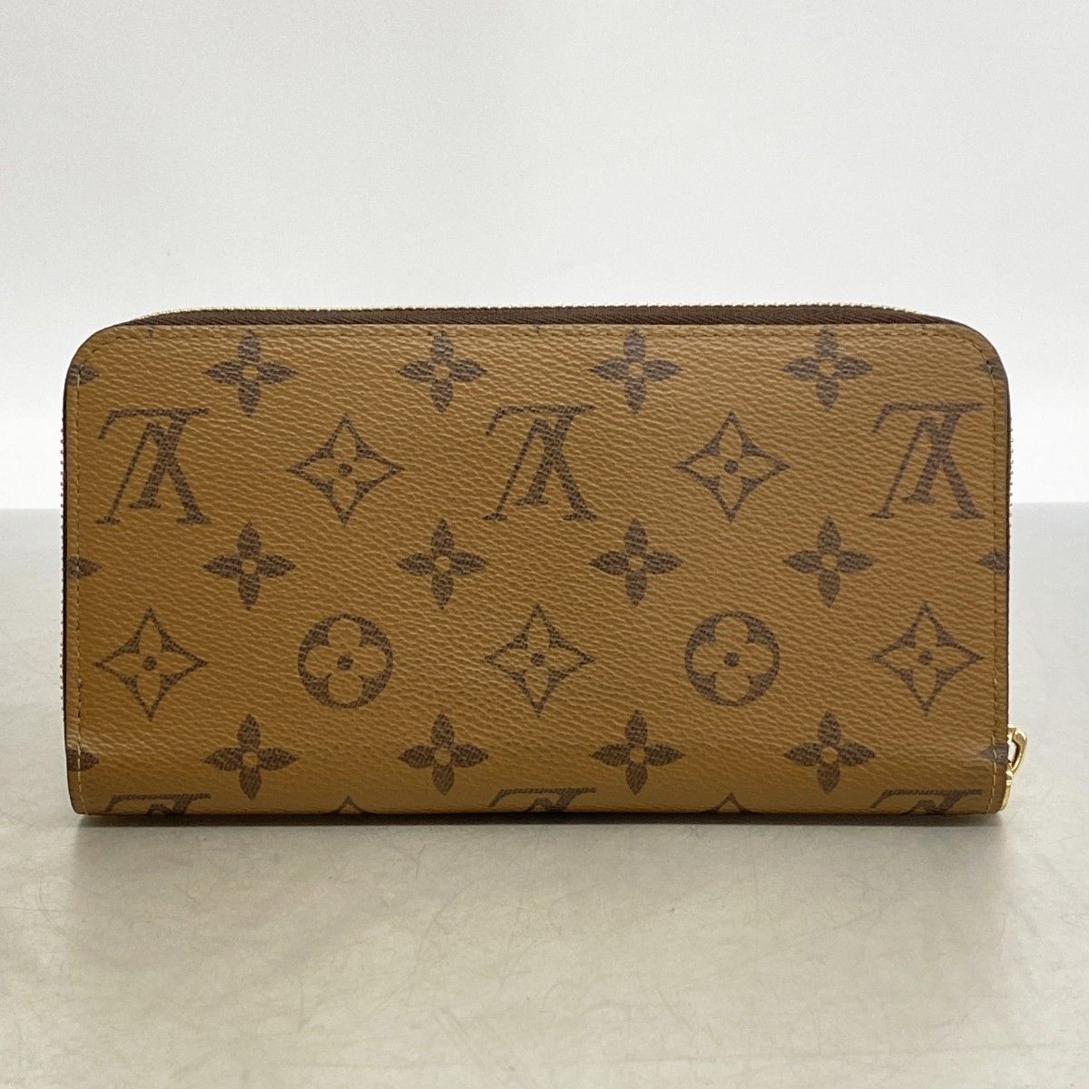 Louis Vuitton Wallet Monogram Reverse Zippy Brown — view 6