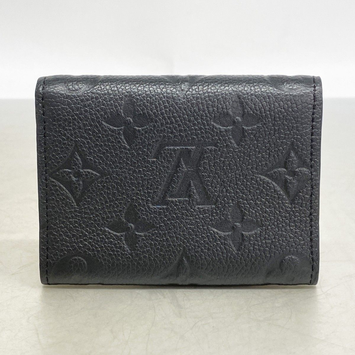 Louis Vuitton Business Card Holder Monogram Empreinte Envelope Noir — view 7