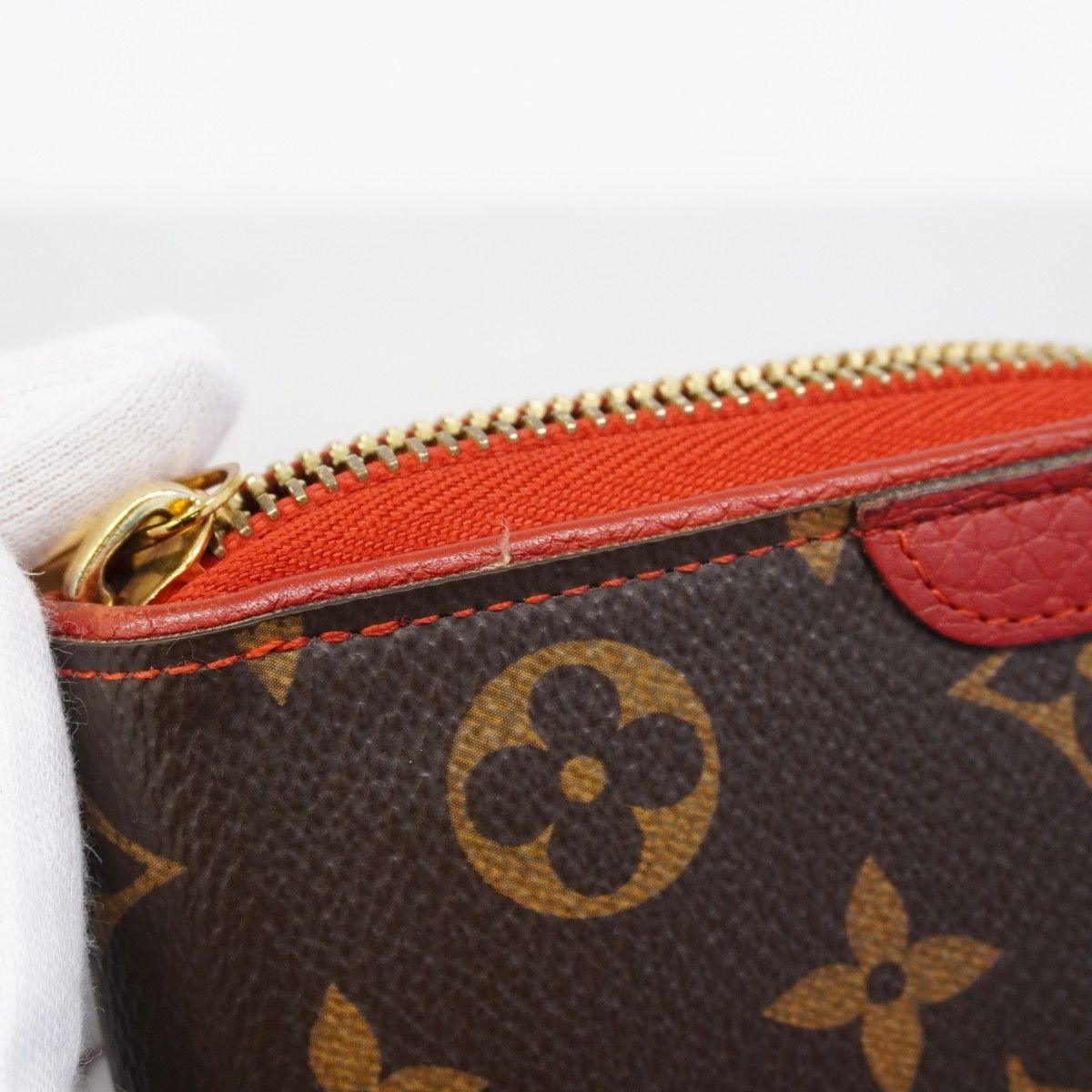 Louis Vuitton Wallet Monogram Zippy Reti Lo Cerise — view 6