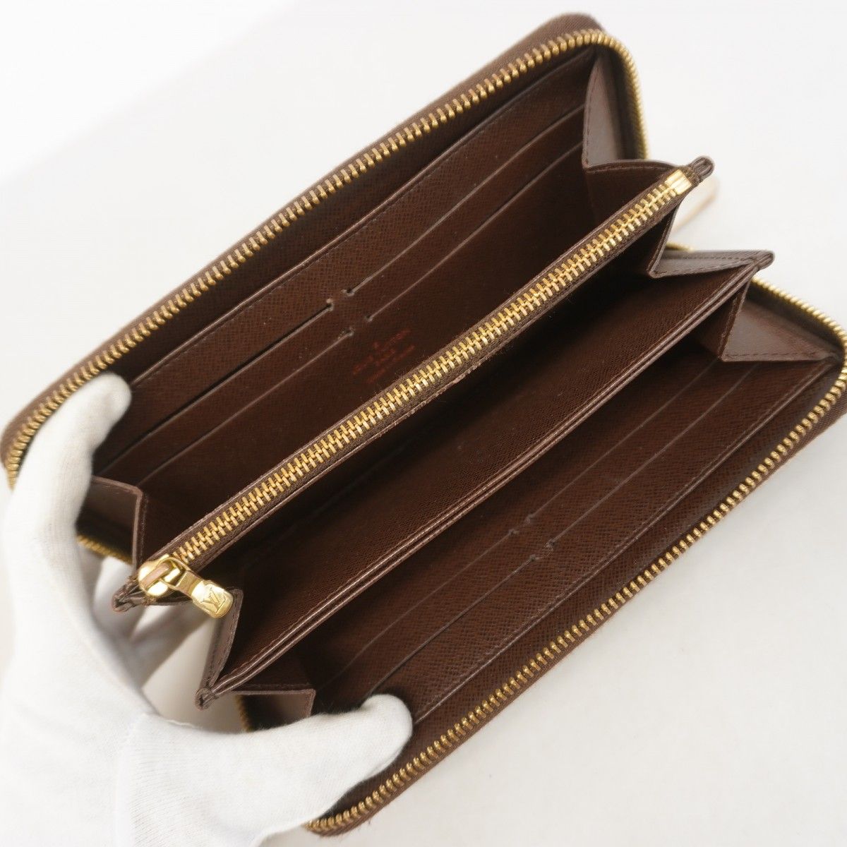Louis Vuitton Wallet Damier Zippy Ebene — view 3