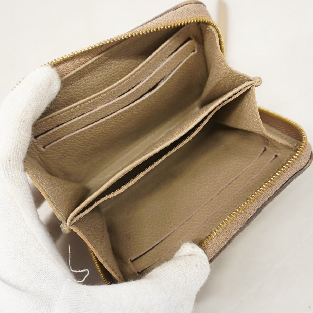 Louis Vuitton Coin Case Monogram Empreinte Zippy Purse Tourtrere — view 3
