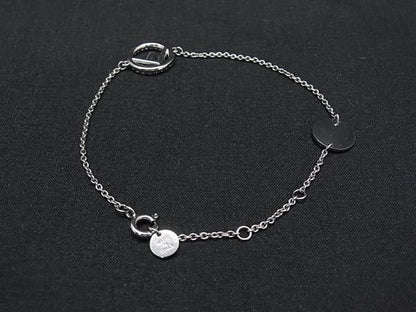 Fendi Bracelet Silver Metal Rhinestone — view 2