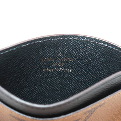 Louis Vuitton Monogram Reverse Card Holder LV Case Brown — view 7