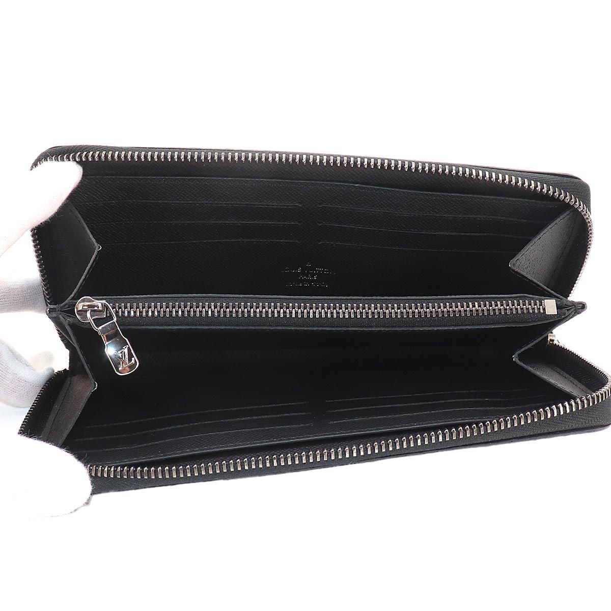 Louis Vuitton Monogram Eclipse Zippy Wallet Horizontal — view 6