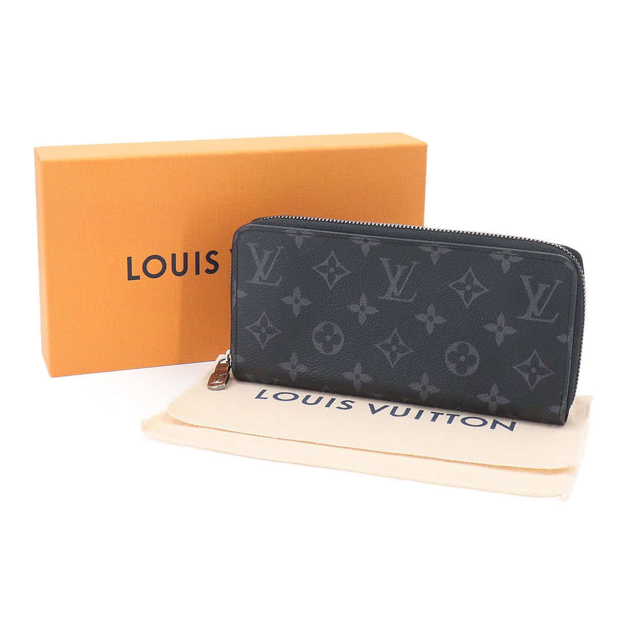 Louis Vuitton Monogram Eclipse Zippy Wallet Horizontal — view 2