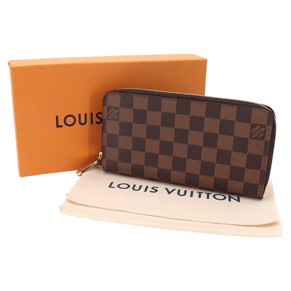Louis Vuitton Damier Zippy Wallet Zip Around Ebene — view 2