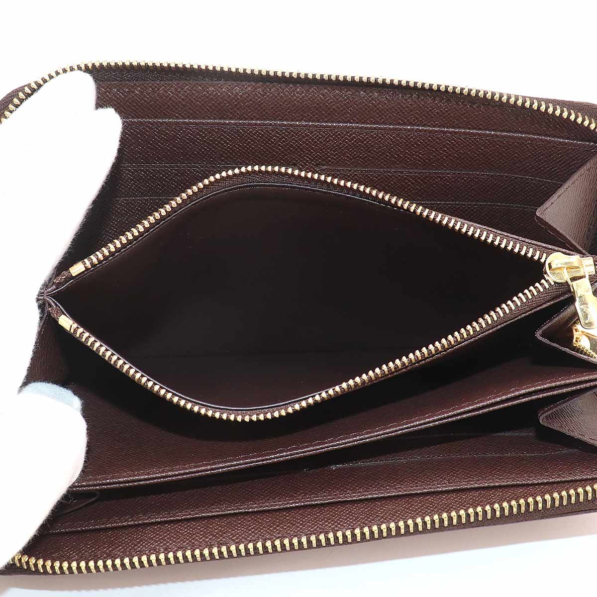 Louis Vuitton Damier Zippy Wallet Zip Around Ebene — view 7