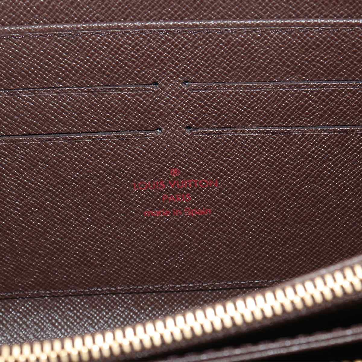 Louis Vuitton Damier Zippy Wallet Zip Around Ebene — view 8