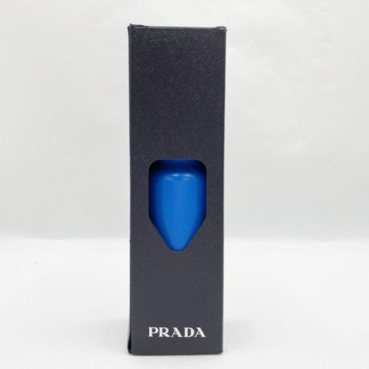 Prada Water Bottle Stainless Steel Portable Thermos Blue Silver — view 7